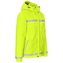 Defender Hi-Viz Jacket Yellow Side
